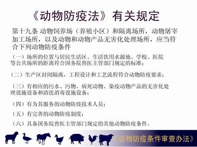 解讀《動物防疫條件審查辦法》 動物飼養環節的防疫合規指南